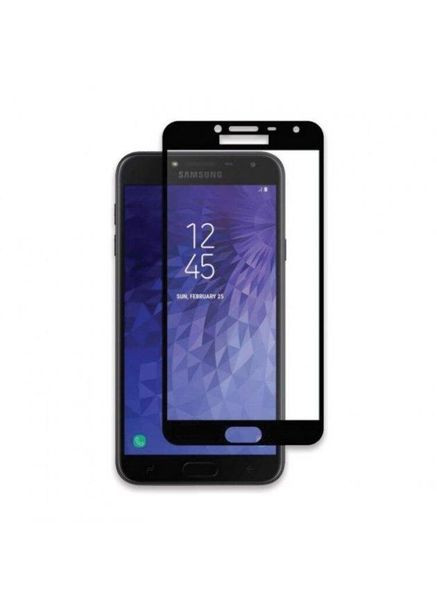 Загартоване захисне скло на Samsung J2 ( 2018) / Чорна рамка X-level (329881502)