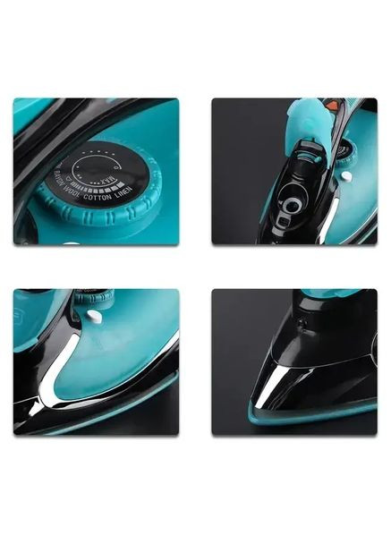 Акумуляторна праска Domotec MS-1210B з відпарювачем 2400 Вт Furminator (370977012)