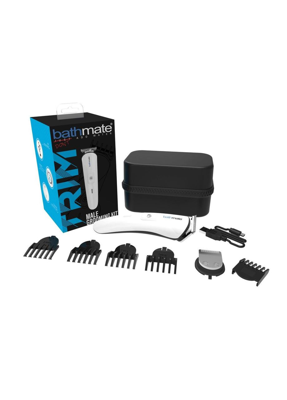 Тример для інтимних зон Trimmer, з насадками 1-4 мм, 3 мм, 6 мм, 9 мм, 12 мм Bathmate (367723112)