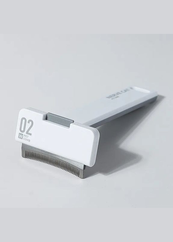 Фурминатор для удаления шерсти кошек и собак Cat закруглённый, расческа-триммер с кнопкой очистки M Nerve (299915477)