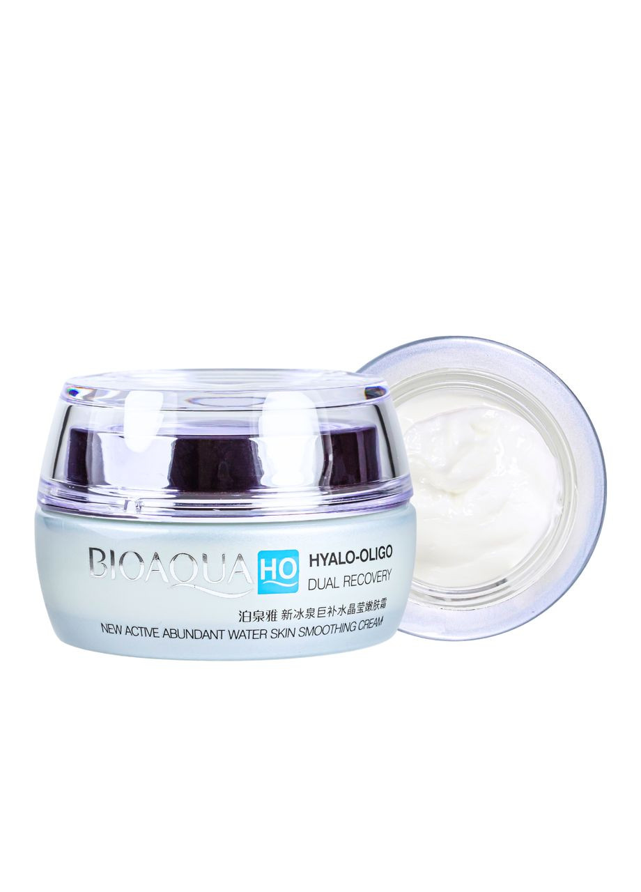 Крем для лица омолаживающий Hyalo-Oligo с гиалуроновой кислотой Bioaqua (367990454)