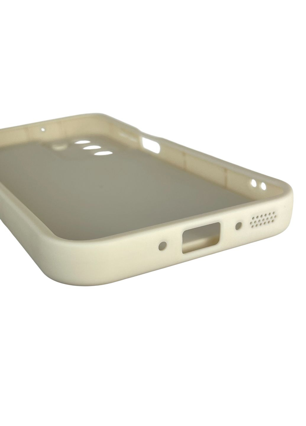 Чохол силіконовий Soft Touch для Galaxy A26 (SM-A266) молочний (Повний захист камери) Samsung (366389451)