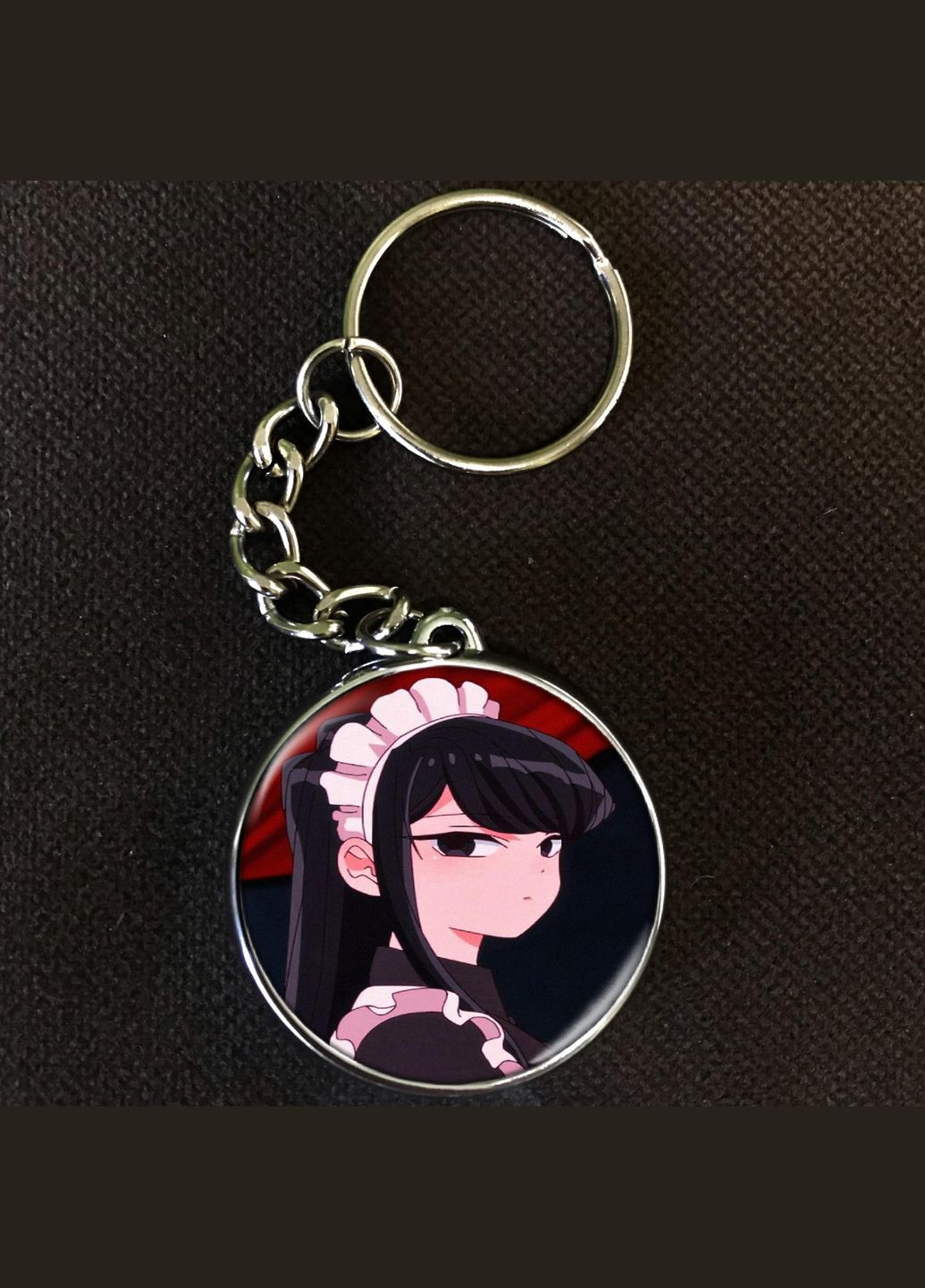 Брелок Аниме У Коми сан проблемы с общением #007 silver No Brand (327219559)