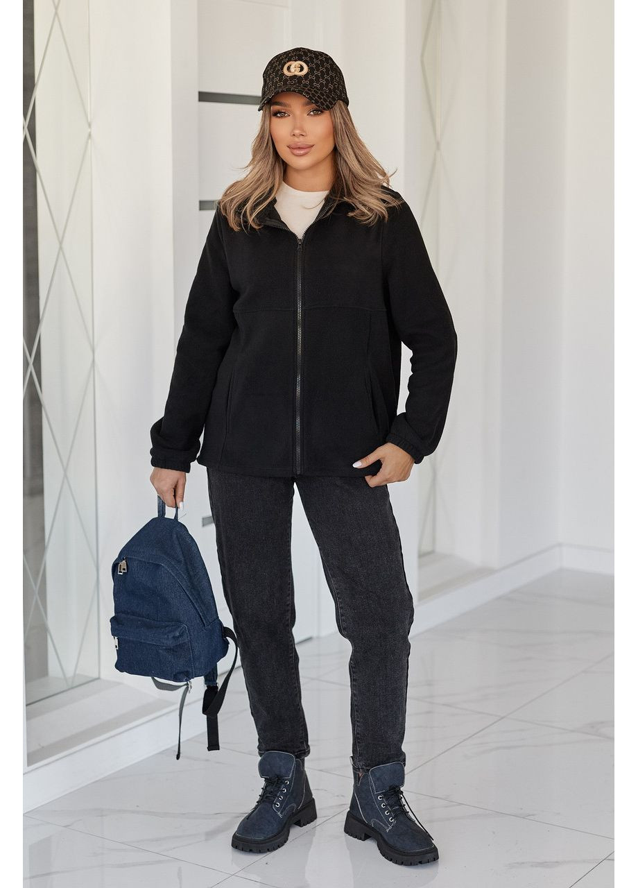 Флісова жіноча кофта на блискавці Fashion Girl (370661668)