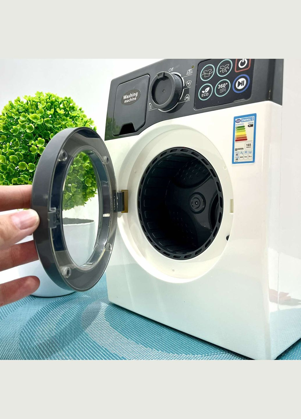 Стиральная машинка Детская множество функций со светозвуковыми эффектами Белая (F2308) Tegole (335977479)