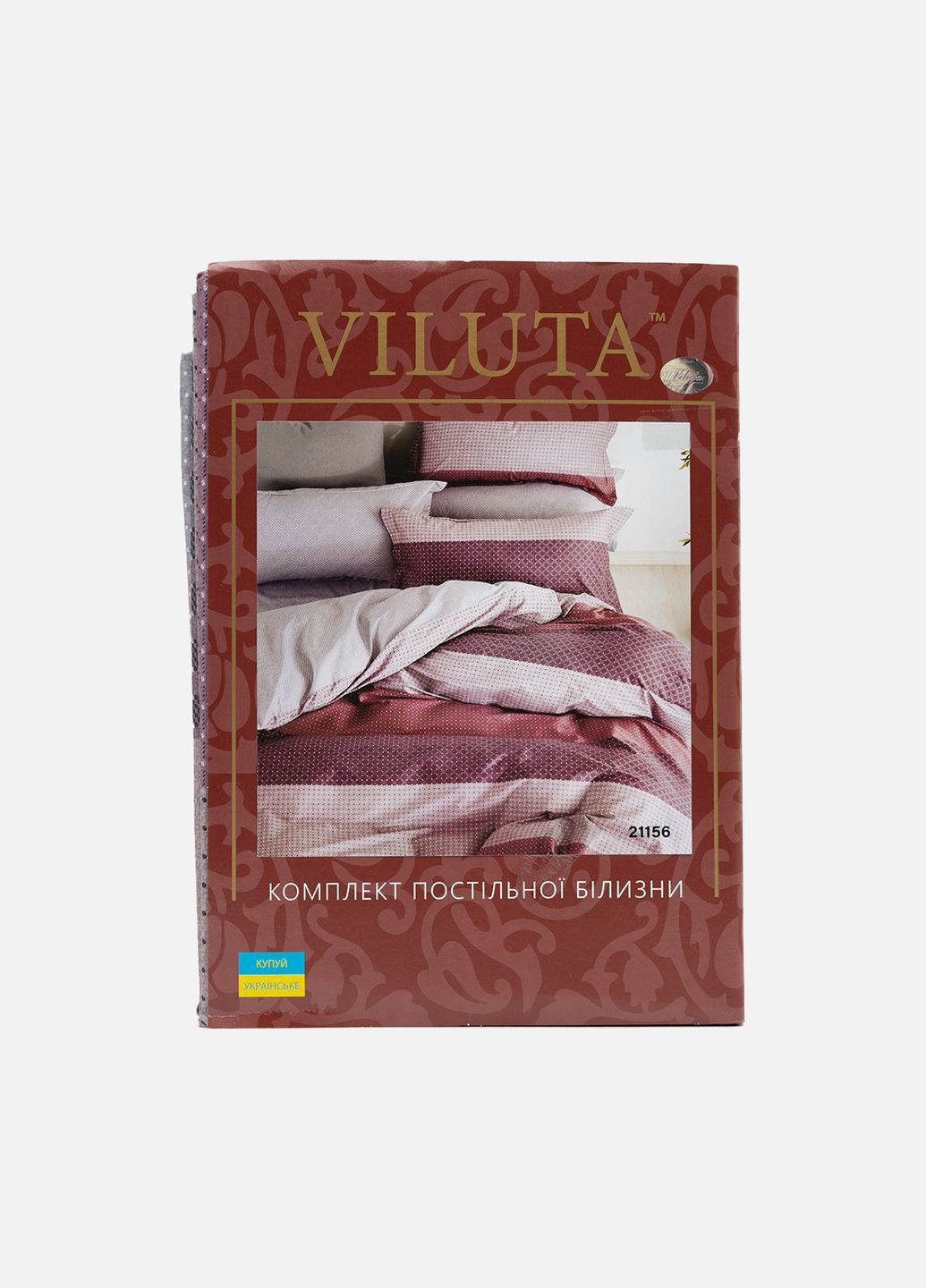 Комплект постельного белья цвет розовый ЦБ-00247101 Viluta (285104007)
