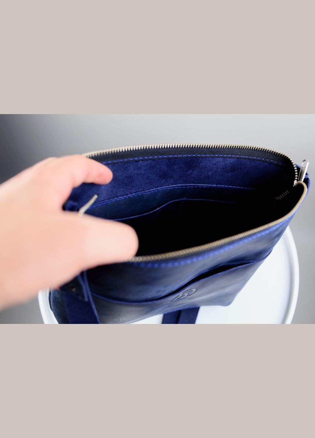 Мужские сумки через плечо кожа Messenger Коричневый (П1Е77070-5) YKK (331172190)