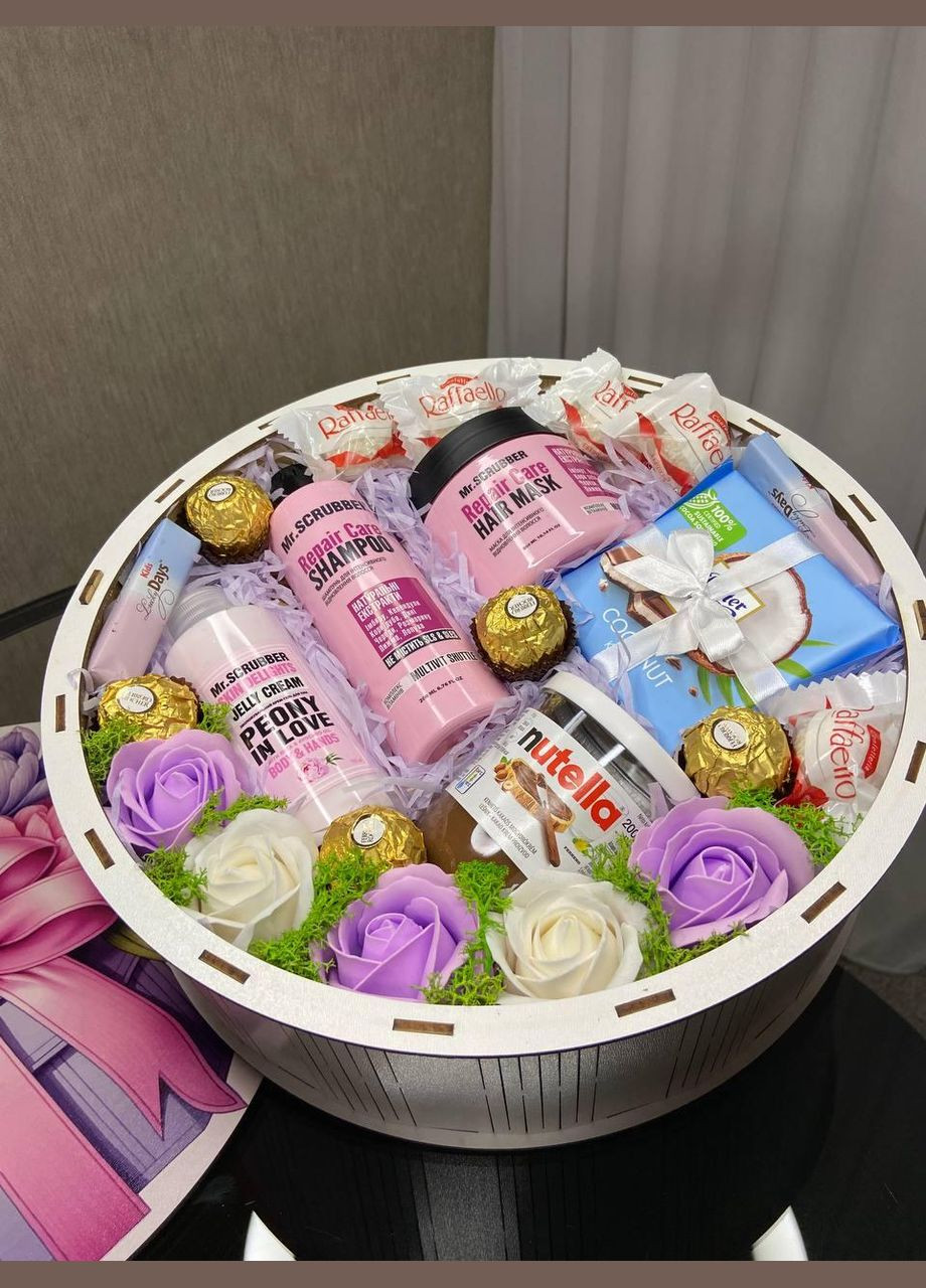 Оригінальний жіночий подарунковий бокс “Турбота з любов’ю” Mr. Scrubber (340489906)