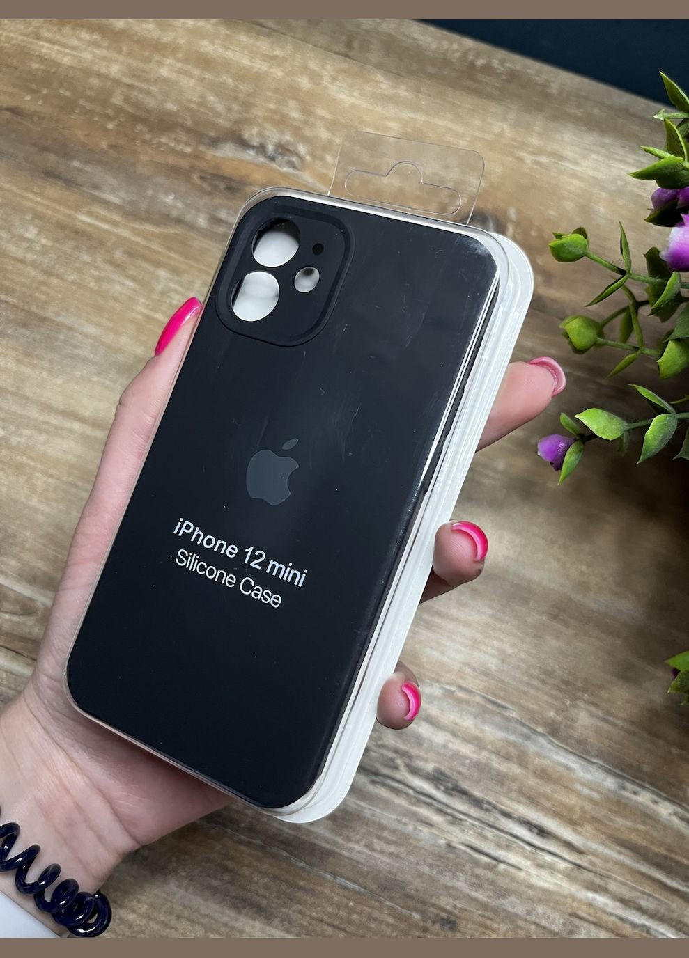 Чехол на iPhone 12 mini квадратные борта чехол на айфон silicone case full camera на apple айфон Brand iphone12mini (293942689)