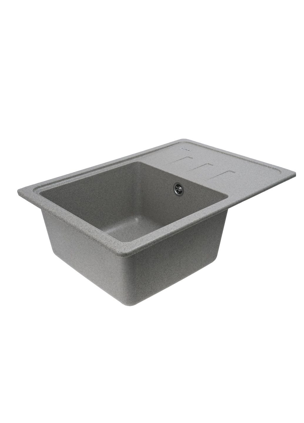 Гранитная мойка для кухни LIANA 6243 серая Valeso (358059826)