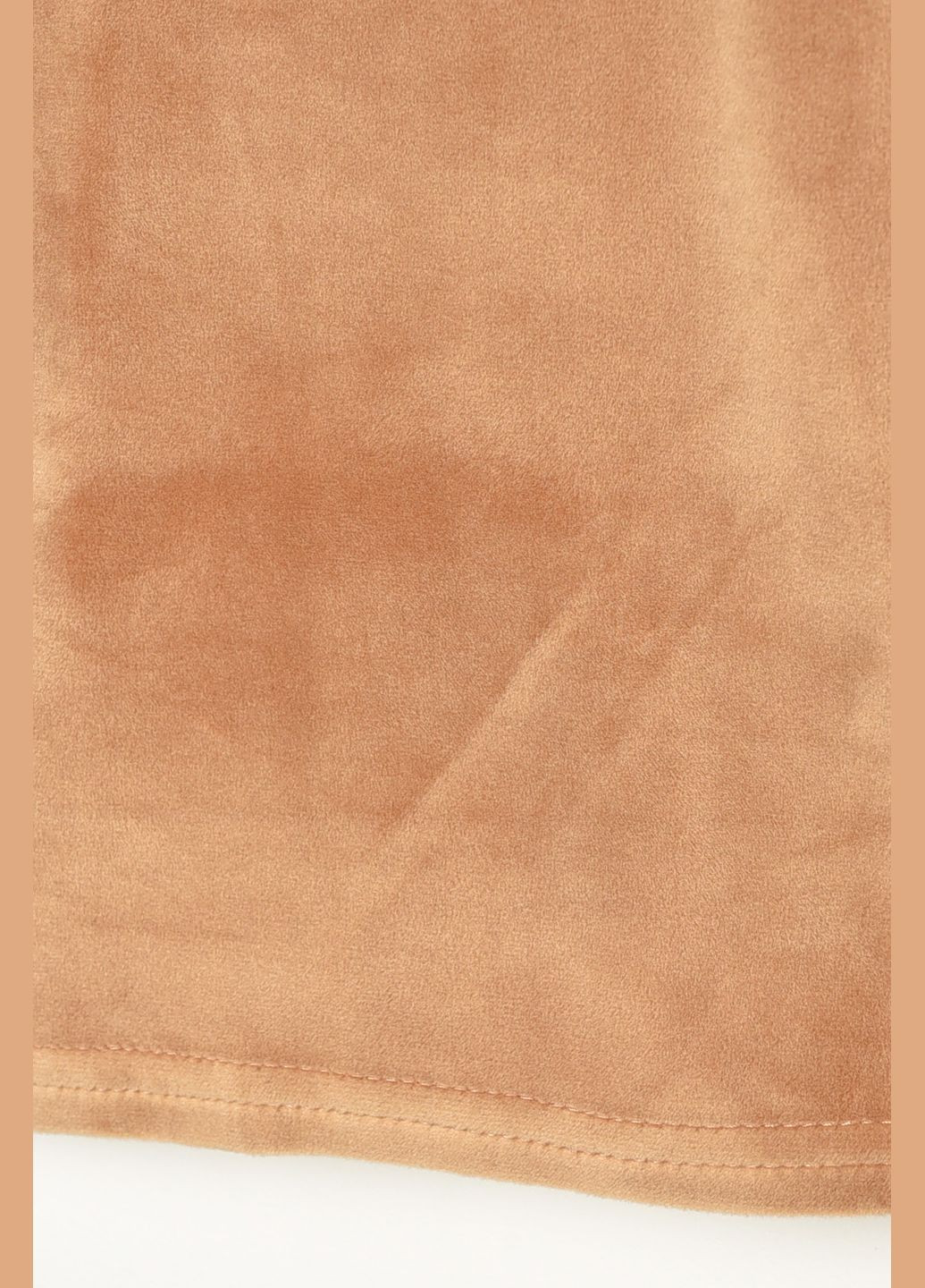 Бежевая демисезонная пижама детская велюровая бежевого цвета майка + шорты Let's Shop