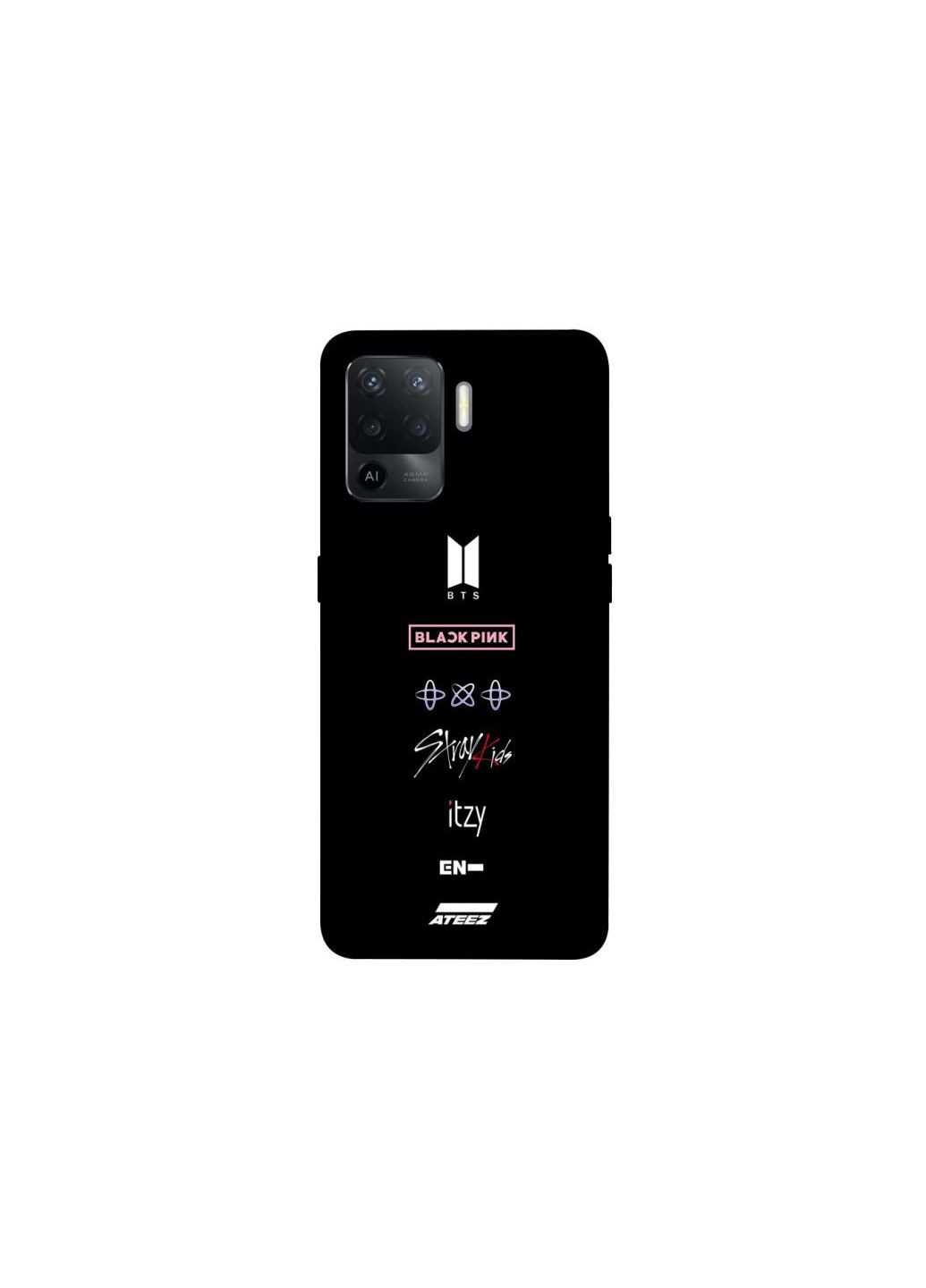 Чохол на Oppo Reno 5 Lite K-pop Logo Frontalka (347238841)