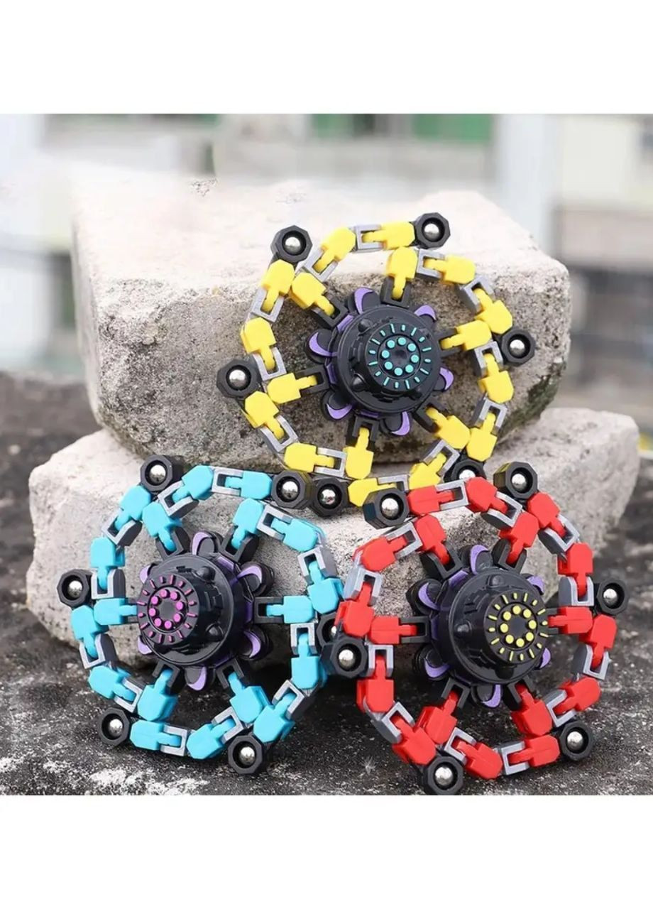 Спіннер - трансформер робот Fingertip Mechanical Gyroscope No Brand (331012825)