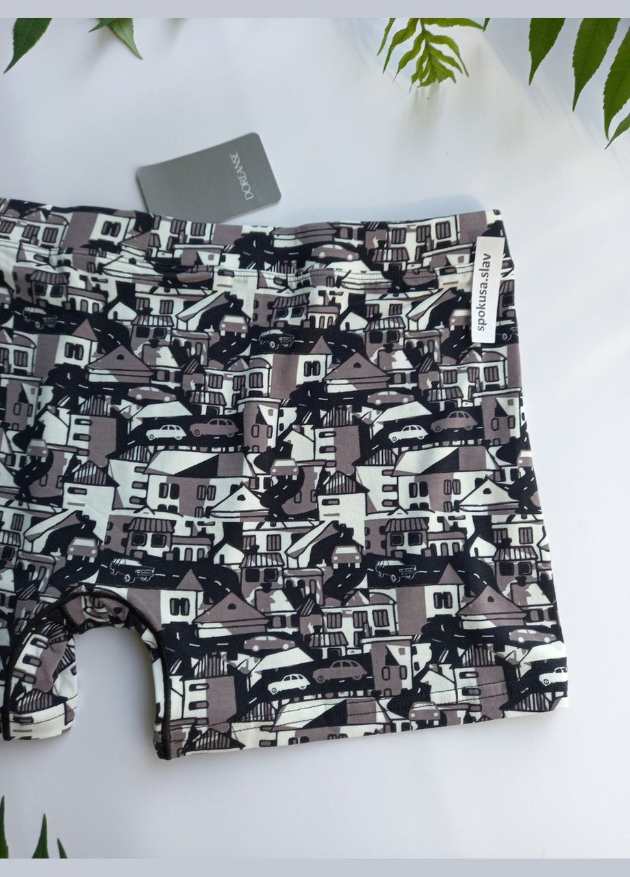 Чоловічі труси-боксери з принтом місто 1891 доренс Doreanse (368787792)