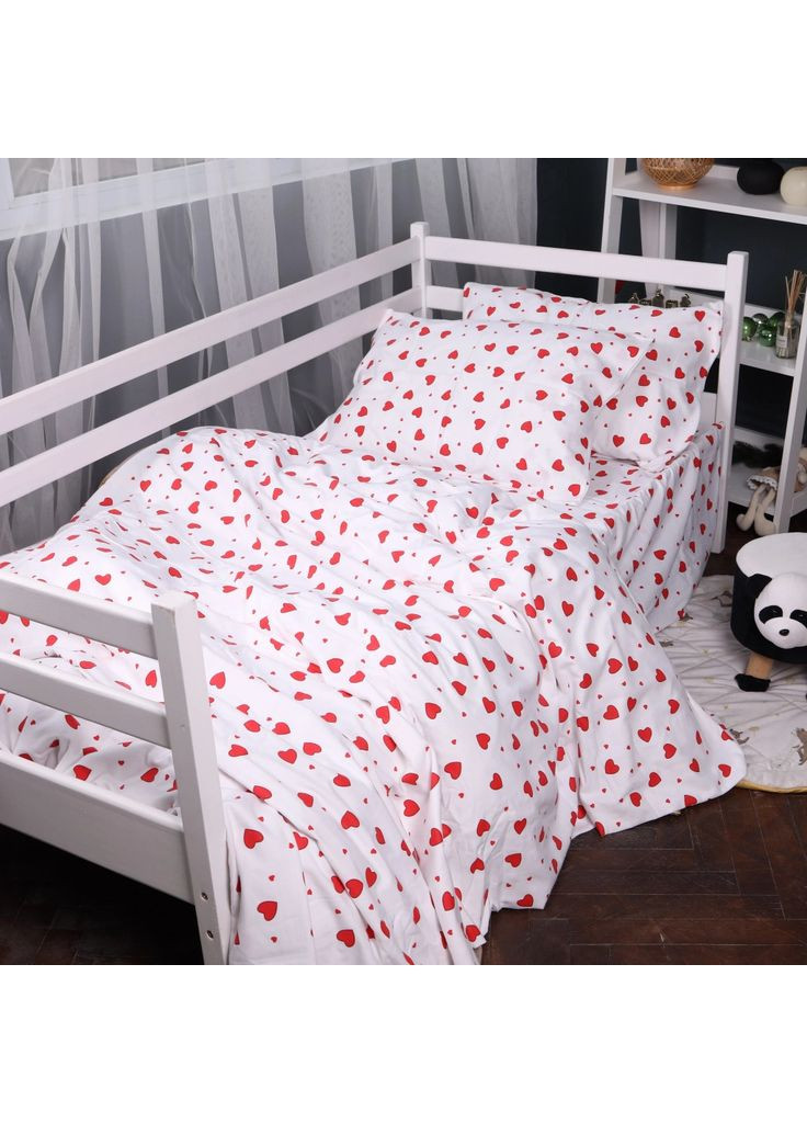 Постельное белье 015 Love Фланель 160x220 (m502974) Mirson 015 Love Фланель 160x220 Полуторний Євро (369017212)