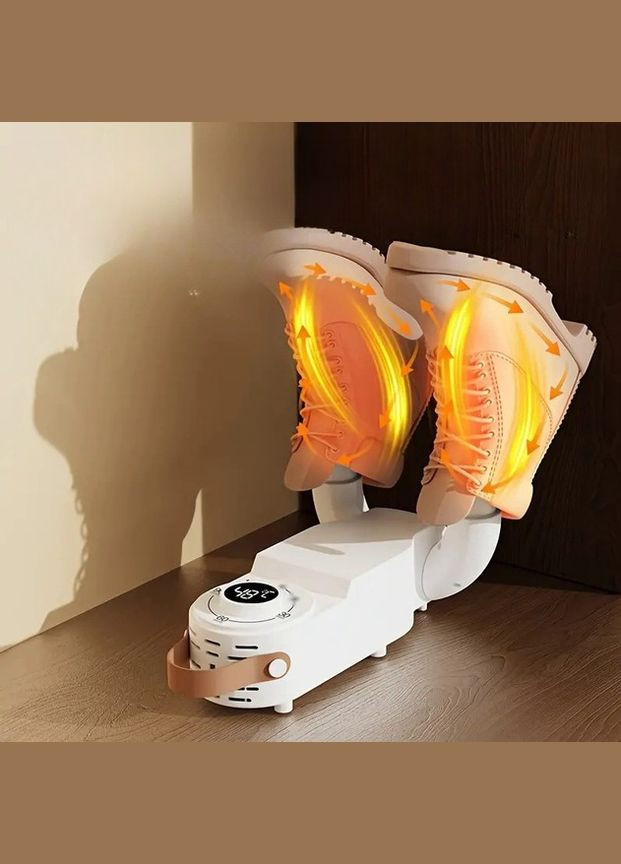 Антибактеріальна сушарка для взуття Shoe Dryer LSF-006 52656 з ультрафіолетом та таймером, Біла No Brand (316535231)