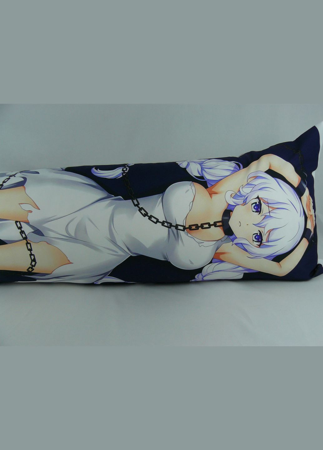 Дакiмакура 150 х 50 см Тиша Tisha Подушка обнімашка аніме принт тян зі знімною наволочкою двостороння Viva (346058004)