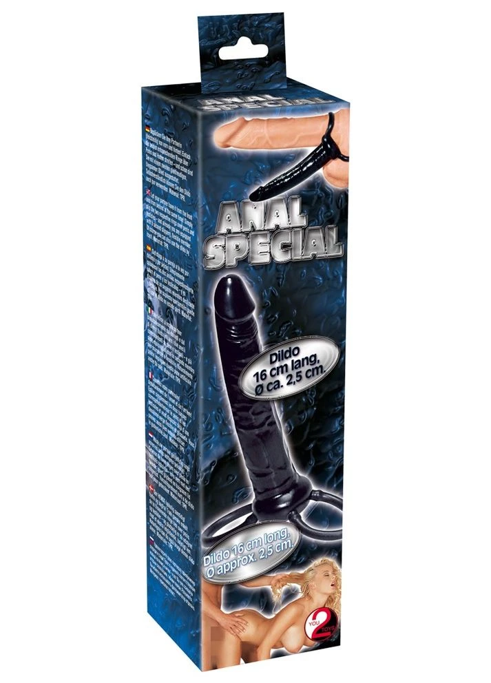 Насадка Anal Special Чорна - CherryLove You2Toys (282963134)