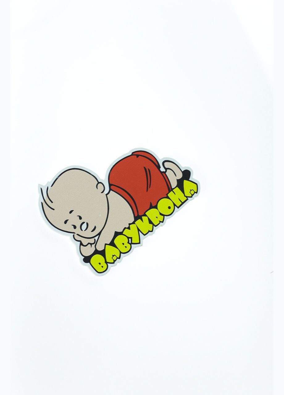 Плед вязанный на трикотаже 80*85 см Корона (39398) BABYKROHA (297197471)