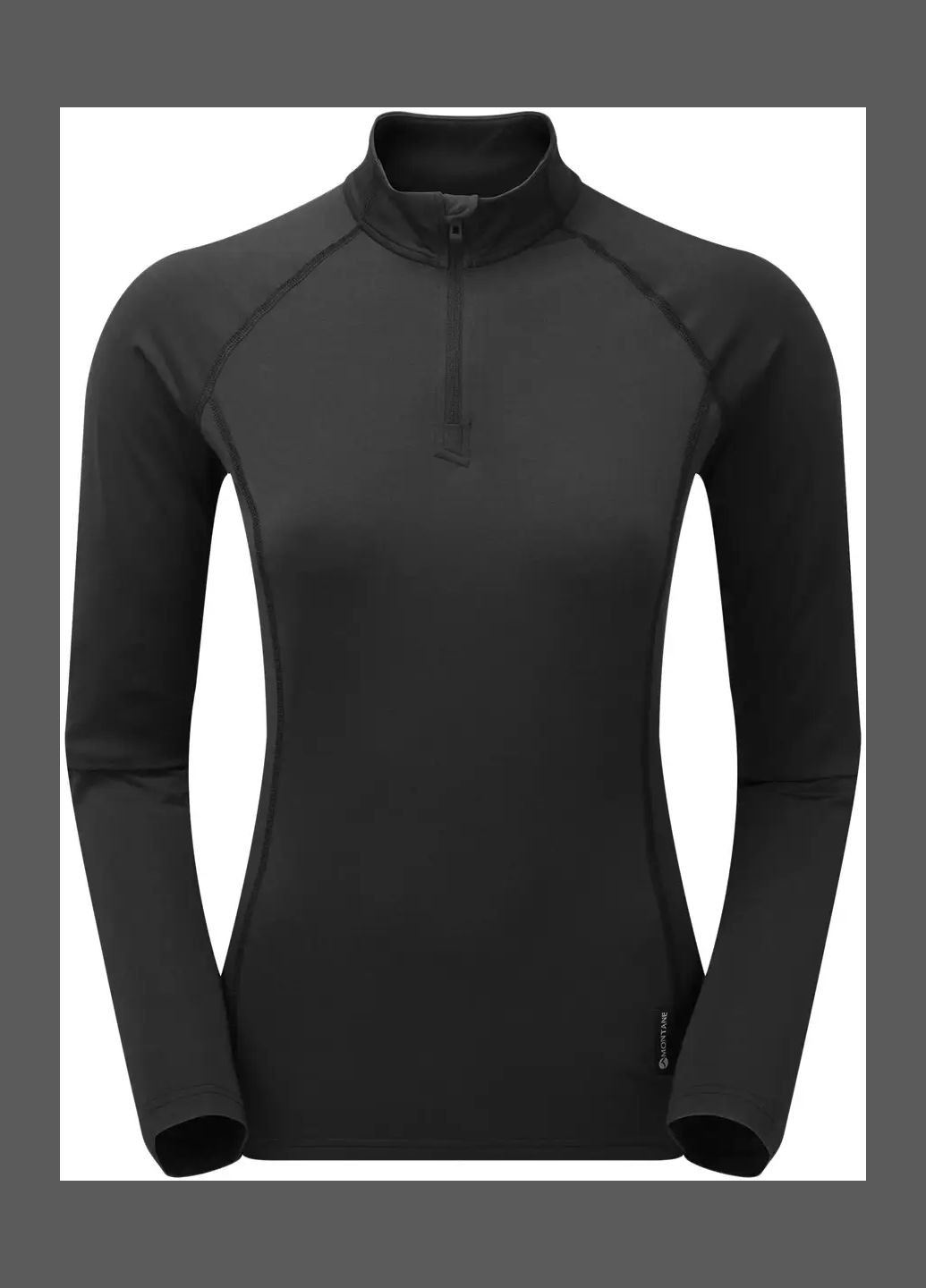 Термокофта Female Dart Thermo Zip Neck Black Montane (317659663)