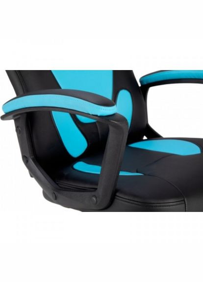 Крісло ігрове X1414 Black/Light Blue GT Racer x-1414 black/light blue (269696641)
