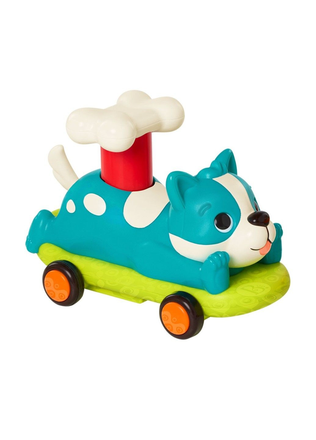 Машинка инерционная серии Лапкомобили - Песик, цвет бирюза Battat Lite (333708688)