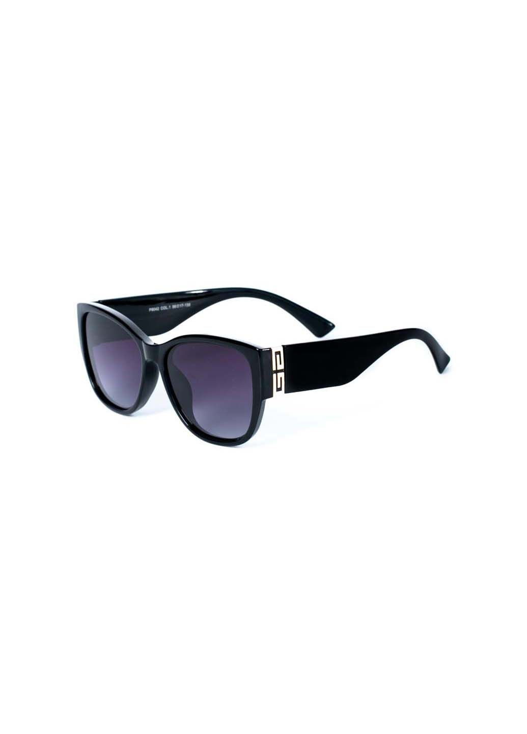 Солнцезащитные очки с поляризацией Фешн-классика женские 389-168 LuckyLOOK (291886055)