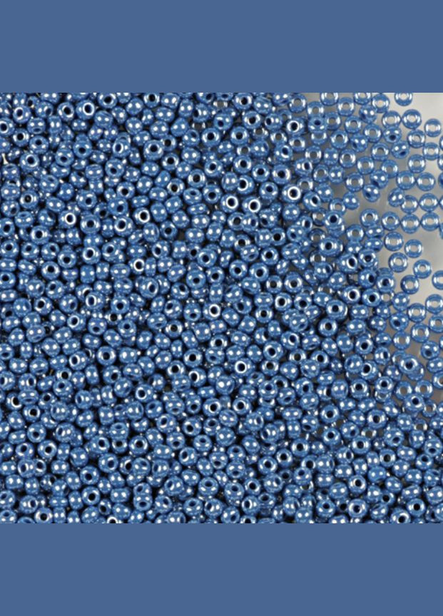 Бисер чешский Preciosa 38210, керамический глазированный, джинс (10 г) No Brand (340483902)