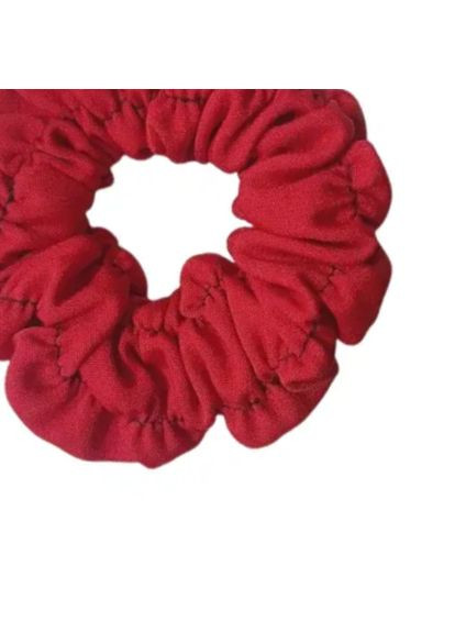 Резинка для волос из костюмной ткани красная 8 см. Hand Made Handmade (368772274)