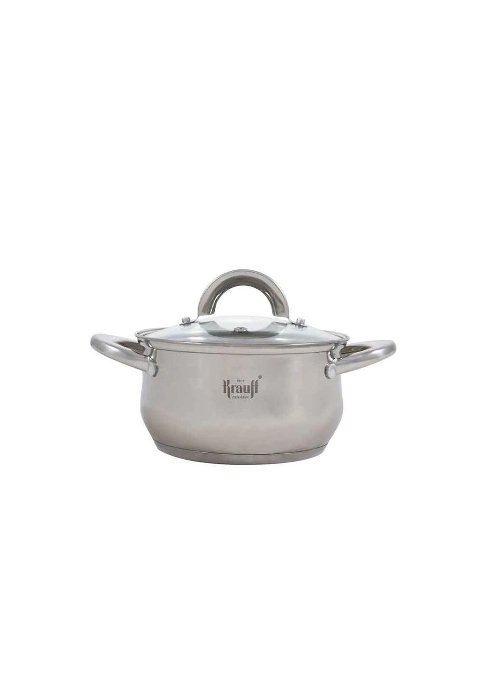 Кастрюля со стеклянной крышкой 1,7л 16см ТМ KRAUFF No Brand (387466682)