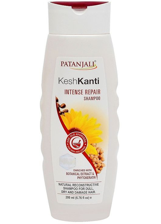Шампунь для волос "Интенсивное восстановление" Kesh Kanti Intense Repair Shampoo 200ml (1224284-10592823) Patanjali (368629128)