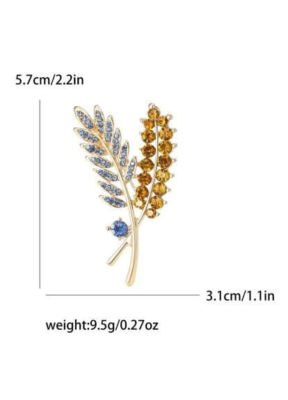 Брошь "Колосья пшеницы", колоски, брошка шпилька, символ Украины SHE (296108586)