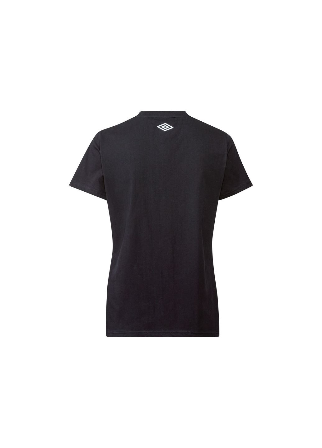 Чорна демісезон футболка з логотипом для жінки 401118_2107 чорний Umbro