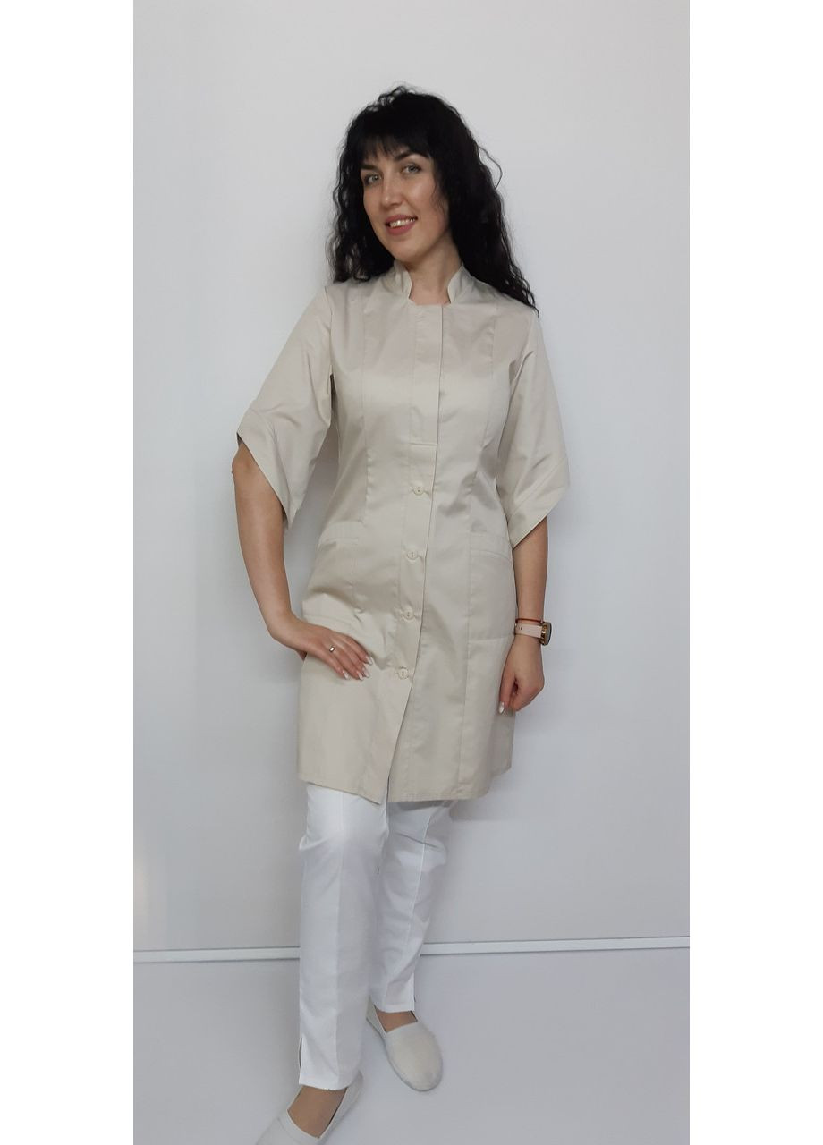 Жіночий медичний костюм 2ка Стефанія котон три чверті рукав 60, No Brand (361359775)