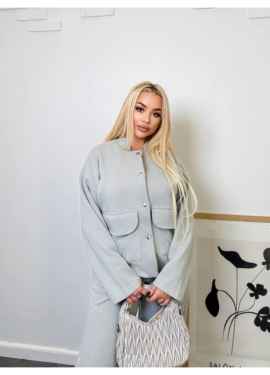 Жіночий костюм з кашеміру стрейч (розмірна сітка в описі) DK/DL Мода без кордонів (362622561)