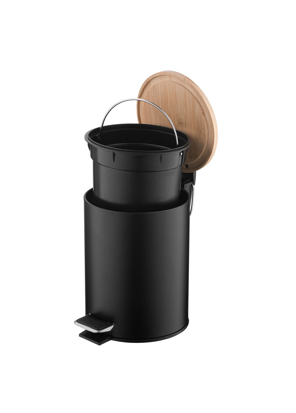 Відро для сміття з педаллю 3 л Minimalism ARHB3601BB Ardesto (344450402)