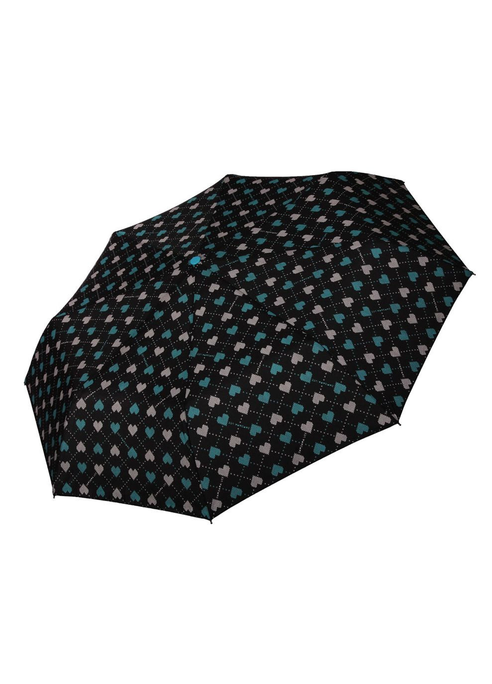 Комбінована парасолька із сердечками ( механіка) BARBARA VEE середня система антивітер (299338542)