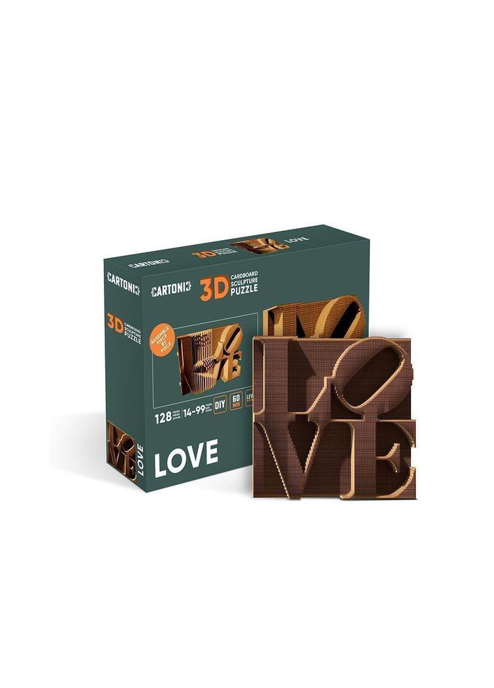 Картонний конструктор " 3D Puzzle LOVE" Cartonic (313103103)