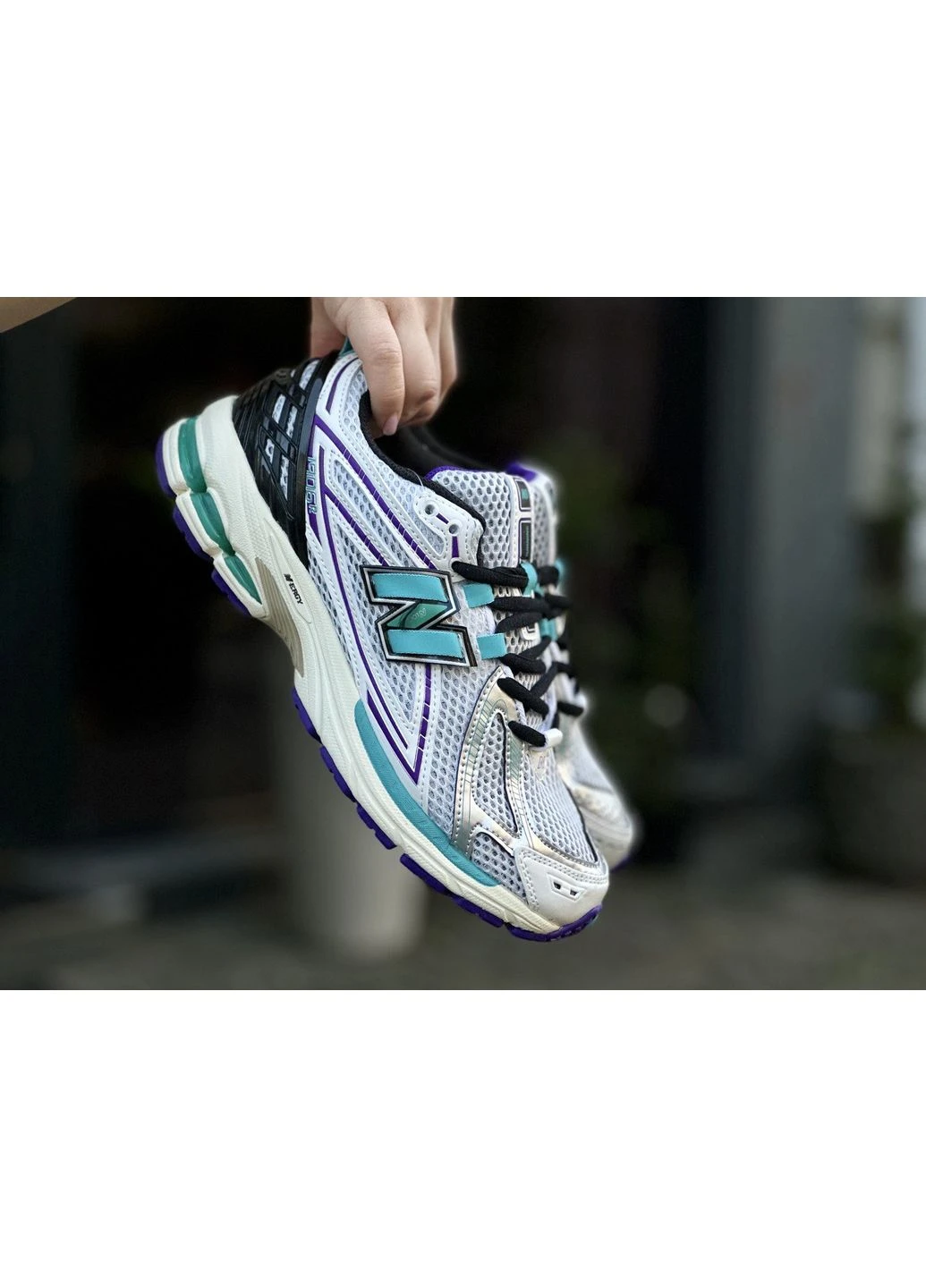 Белые демисезонные кроссовки мужские new balance 1906r white blue black нью беланс 1906 белые No Brand