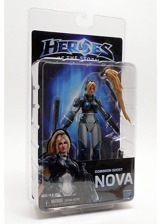 Фигурка Новая Герои Бури (Старкрафт, Дота 2) 15 см - Nova, Heroes of The Storm (StarCraft, Dota 2) NECA (370624321)