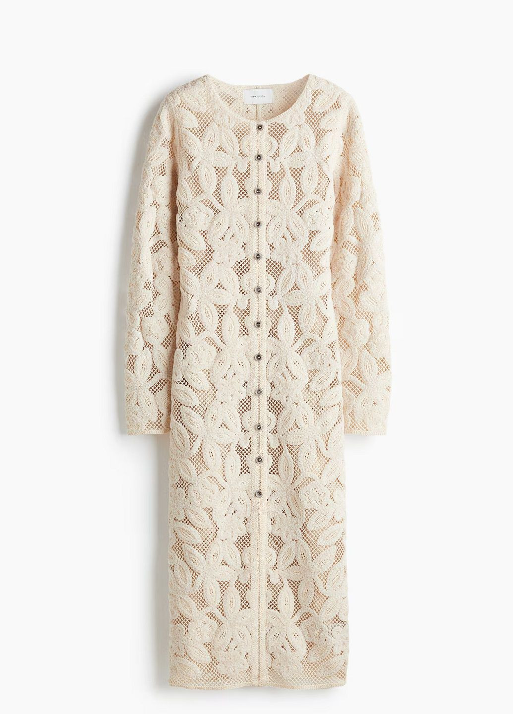 Молочна святковий сукня H&M однотонна