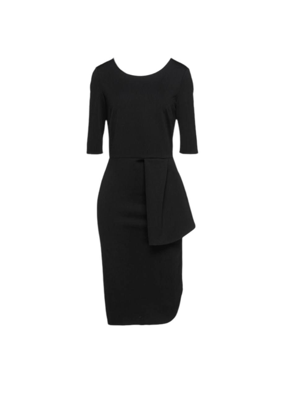 Черное повседневный платье черный Silvian Heach однотонное