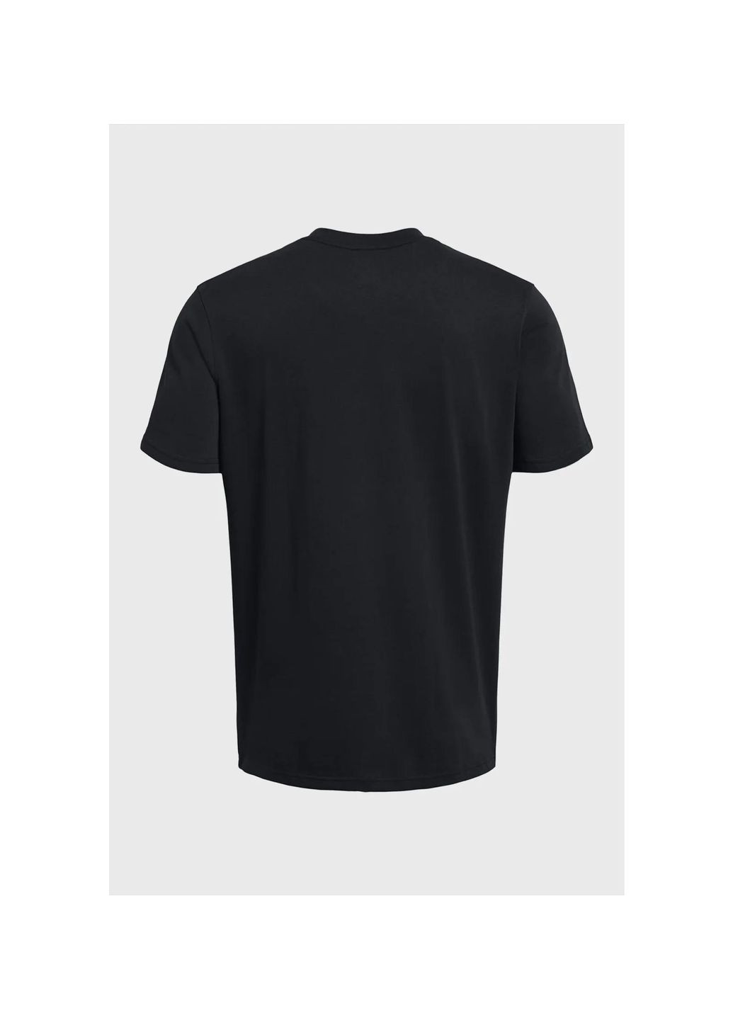 Чорна футболка чоловіча hw lc patch (1382902-001) Under Armour