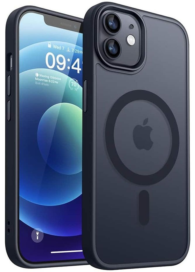 Чохол Matte Insane Case with MagSafe iPhone 11 (black) Wave (360424213)