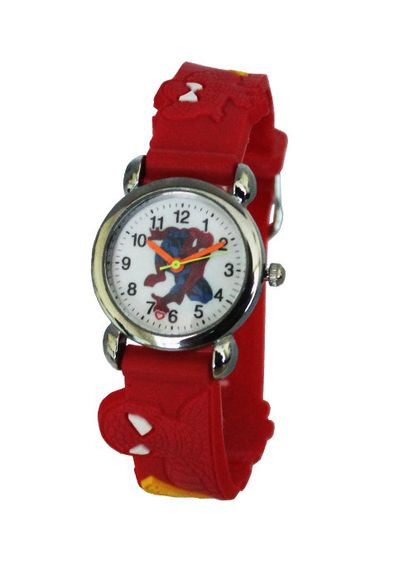 Часы детские для мальчика Спайдермен красный NEWDAY (362413726)