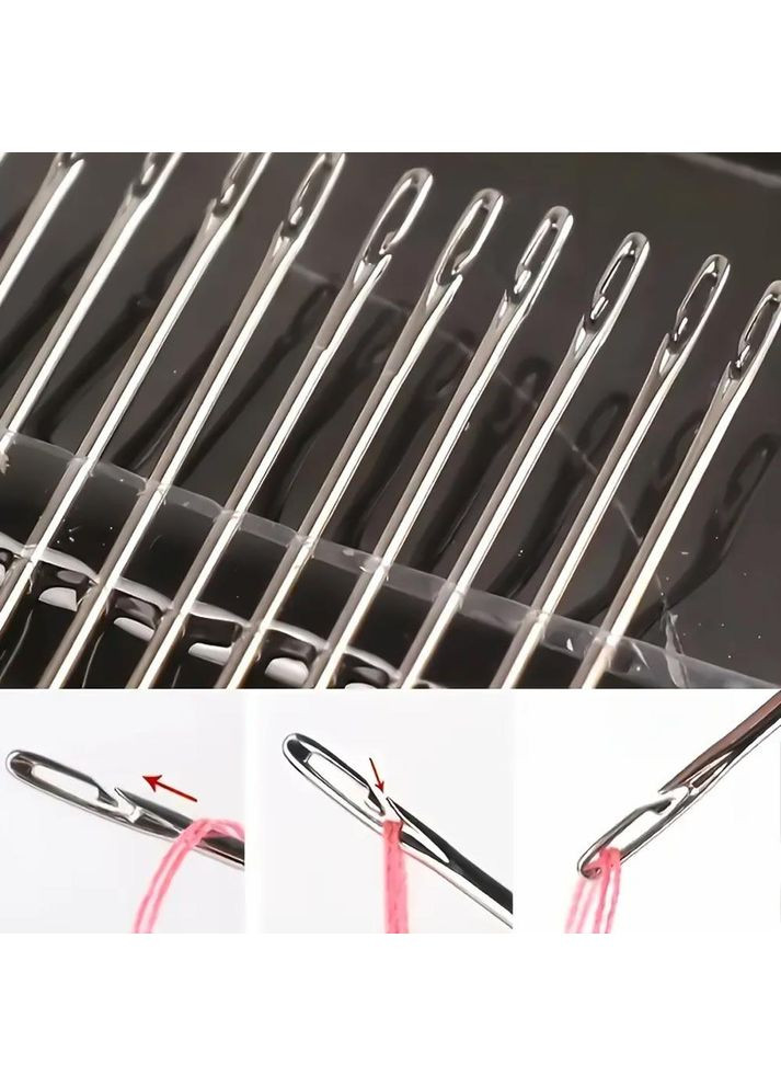 Набір швейних голок у футлярі з бічним вушком 30 шт (NS0085) No Brand (370718920)