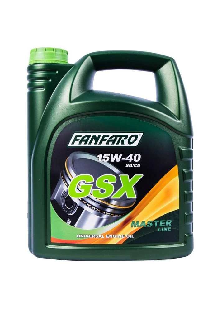 Автомобильное моторное масло GSX 15W-40 4л Fanfaro (369665315)