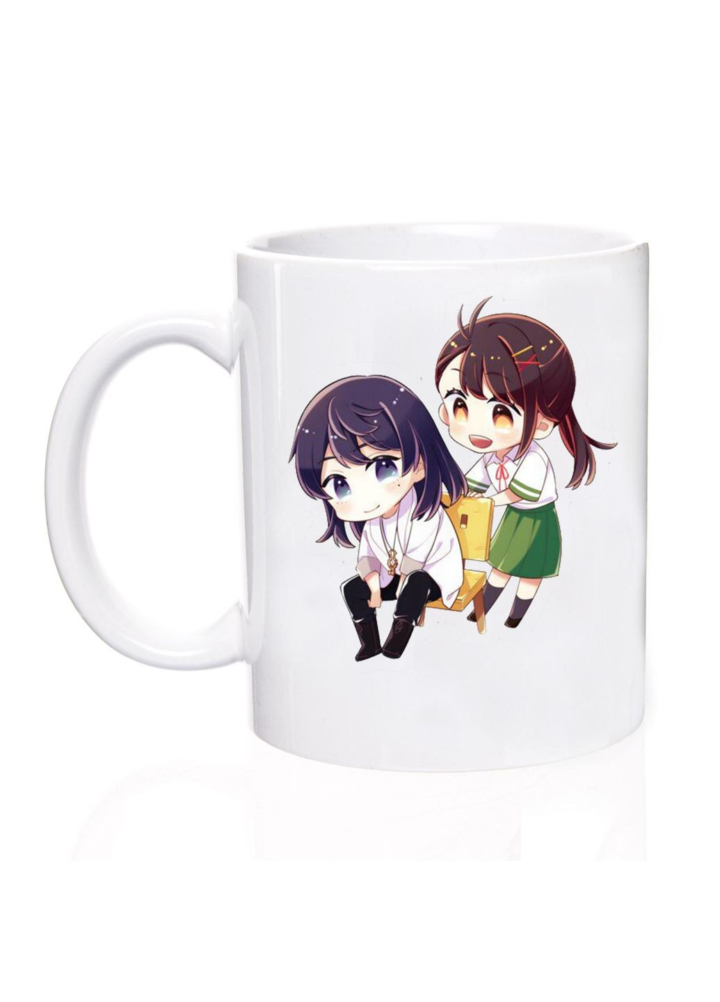 Чашка Аніме, 330 мл, Судзуме, що закриває двері No Brand (301136968)