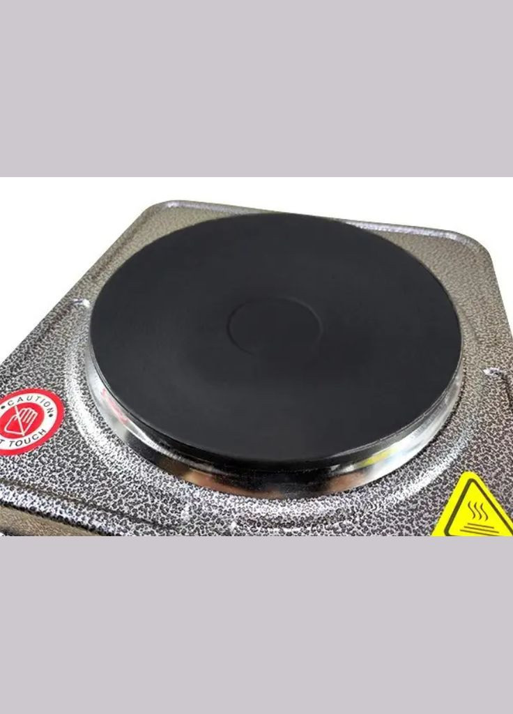 Плита одноконфоркова електрична кухонна MS-5821 настільна переносна електроплита Domotec (297331637)