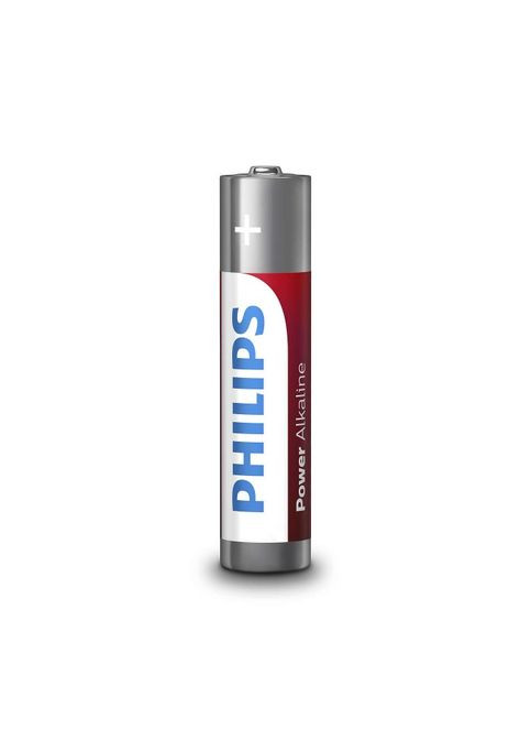 Батарейка Power Alkaline AAA LR03 1шт (24803) Philips (276963036)